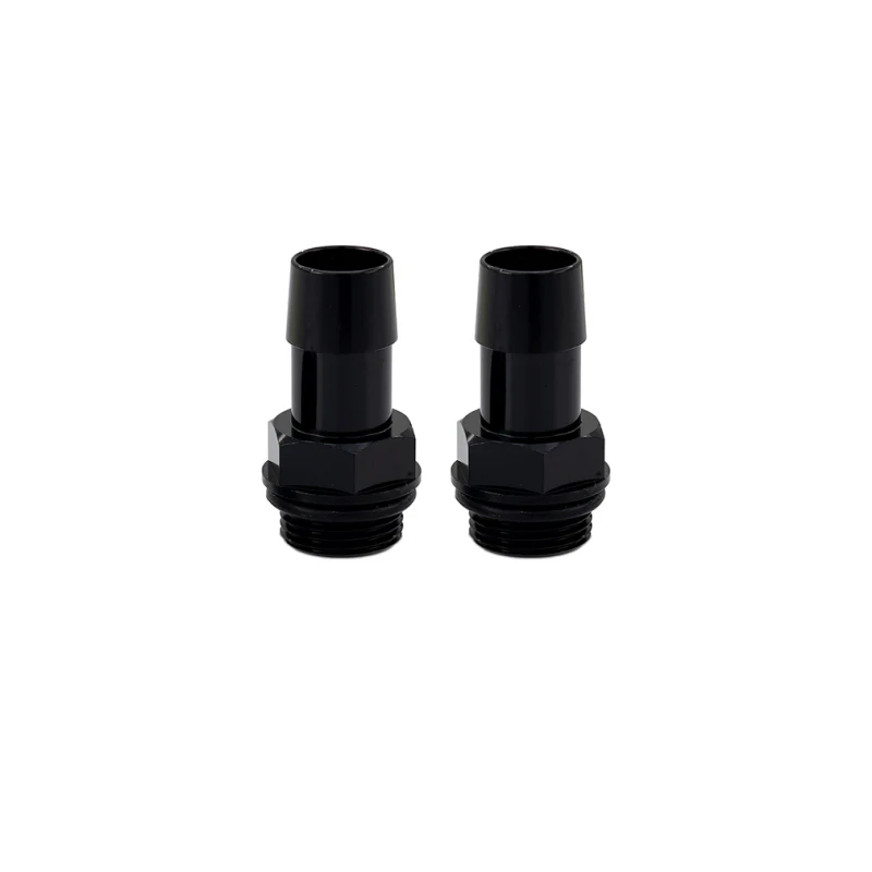 Mishimoto 2pcs. M20x1.5 5/8in Aluminum Catch Can Fittings - Black - Image 3