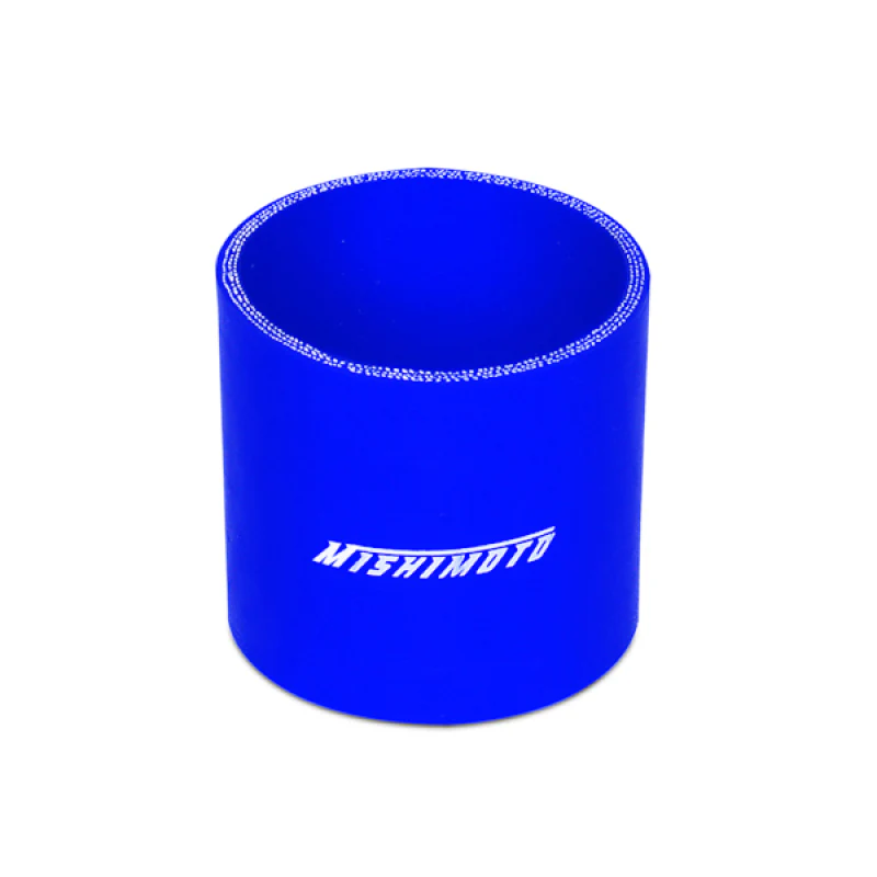 Mishimoto 3.0 Inch Blue Straight Coupler - Image 2