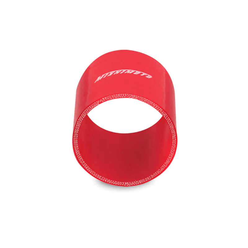 Mishimoto 3.0 Inch Red Straight Coupler - Image 2