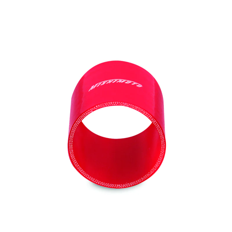 Mishimoto 3.0 Inch Red Straight Coupler - Image 3