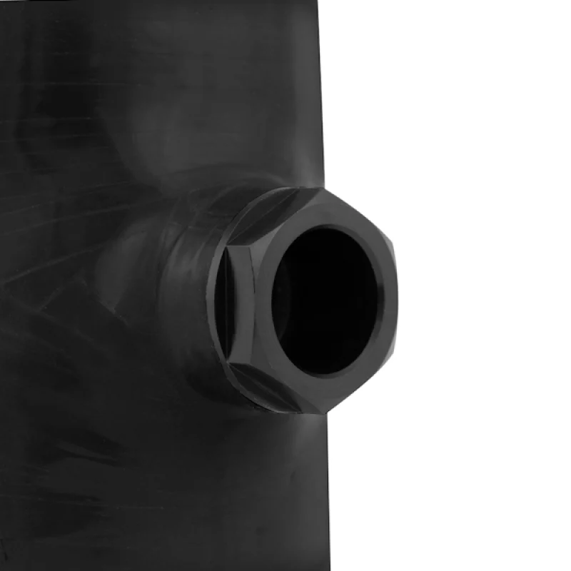 Mishimoto 3.0in Black Silicone Coupler w/ 1/8in NPT Bung - Image 2