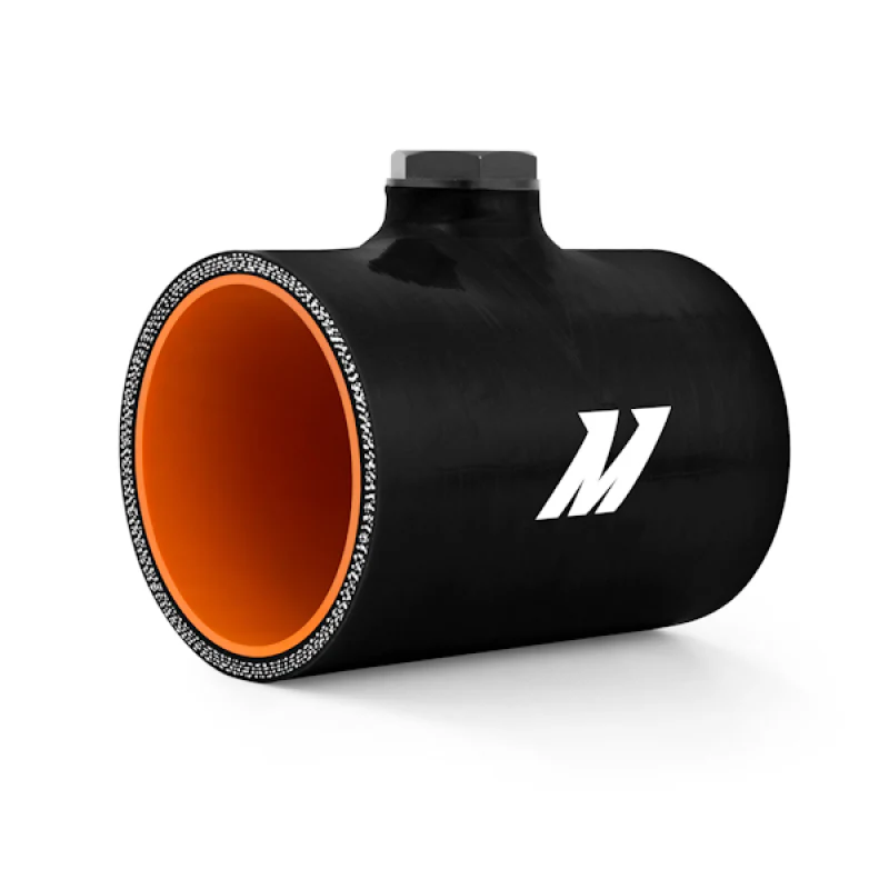 Mishimoto 3.0in Black Silicone Coupler w/ 1/8in NPT Bung - Image 4