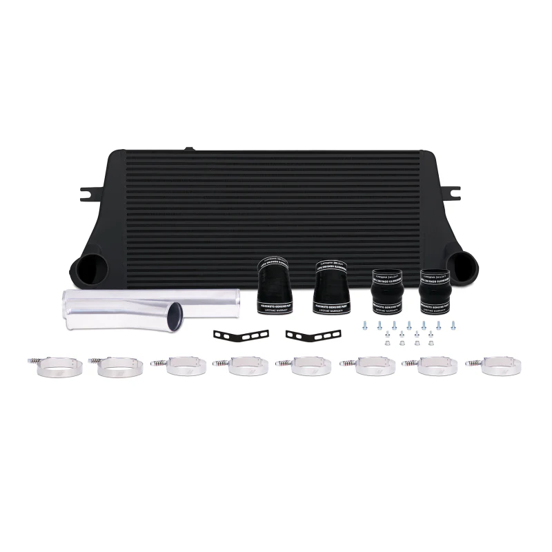 Mishimoto 94-02 Dodge Ram 2500 5.9L Cummins Intercooler Kit w/ Pipes (Black) - Image 2
