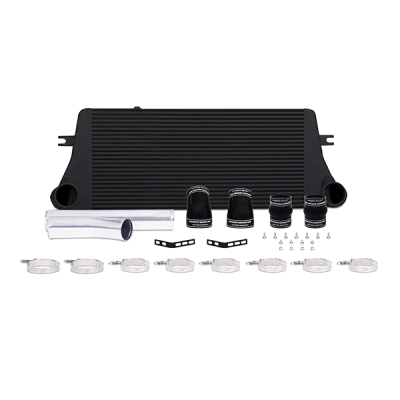 Mishimoto 94-02 Dodge Ram 2500 5.9L Cummins Intercooler Kit w/ Pipes (Black) - Image 3