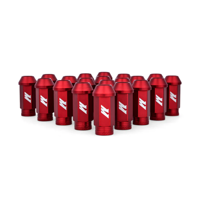 Mishimoto Aluminum Locking Lug Nuts M12x1.25 20pc Set Red - Image 8