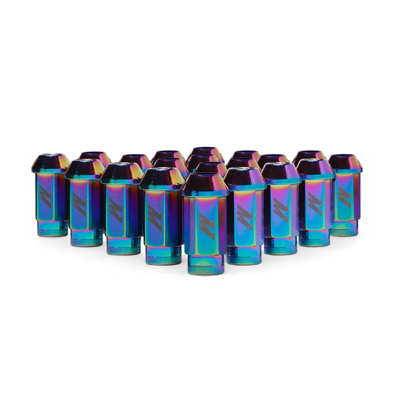 Mishimoto Aluminum Locking Lug Nuts M12x1.5 20pc Set Neo Chrome - Image 4