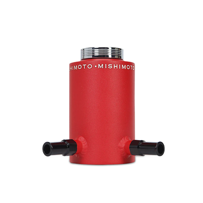 Mishimoto Aluminum Power Steering Reservoir Tank - Wrinkle Red - Image 3