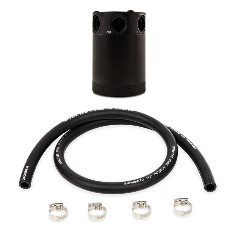 Mishimoto Compact Baffled Oil Catch Can - 3-Port - Image 2