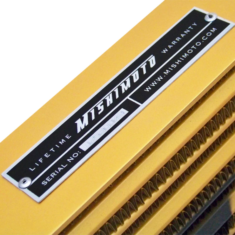 Mishimoto Eat Sleep Race Special Edition Gold M-Line Intercooler - Image 4