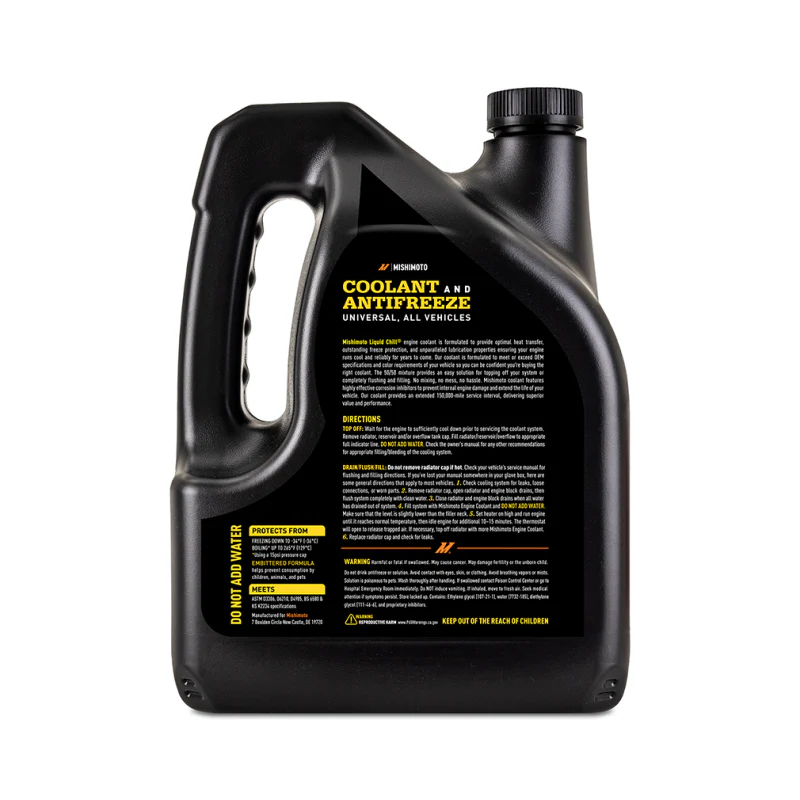 Mishimoto Liquid Chill EG Coolant, Universal, Yellow - Image 2