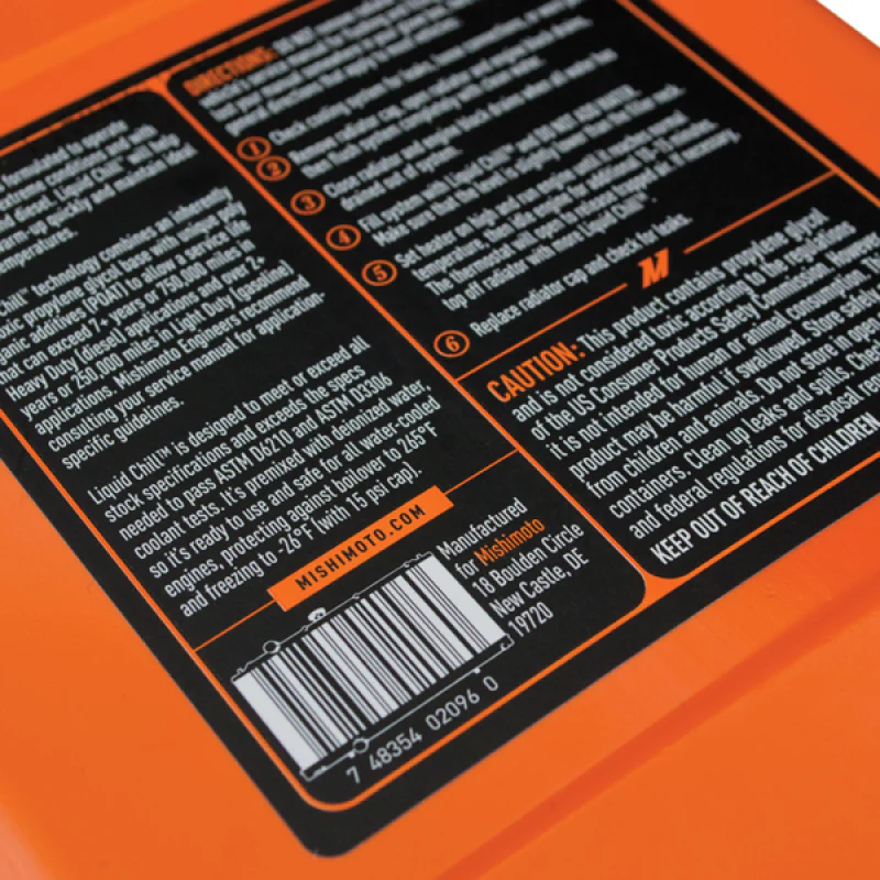 Mishimoto Liquid Chill Synthetic 64oz Engine Coolant - Premixed - Image 12