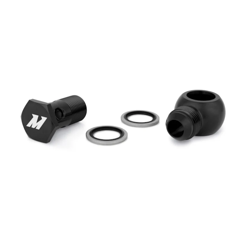 Mishimoto M20 x -10AN Black Banjo Fitting w/ Bolt - Image 3