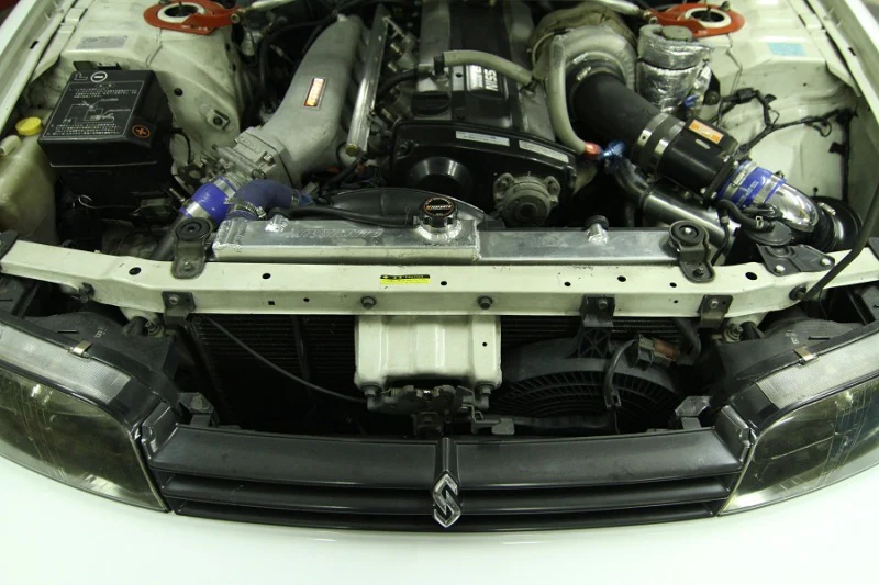Mishimoto R33/R34 Nissan Skyline (NON R34 GTR) Manual Aluminum Radiator - Image 3