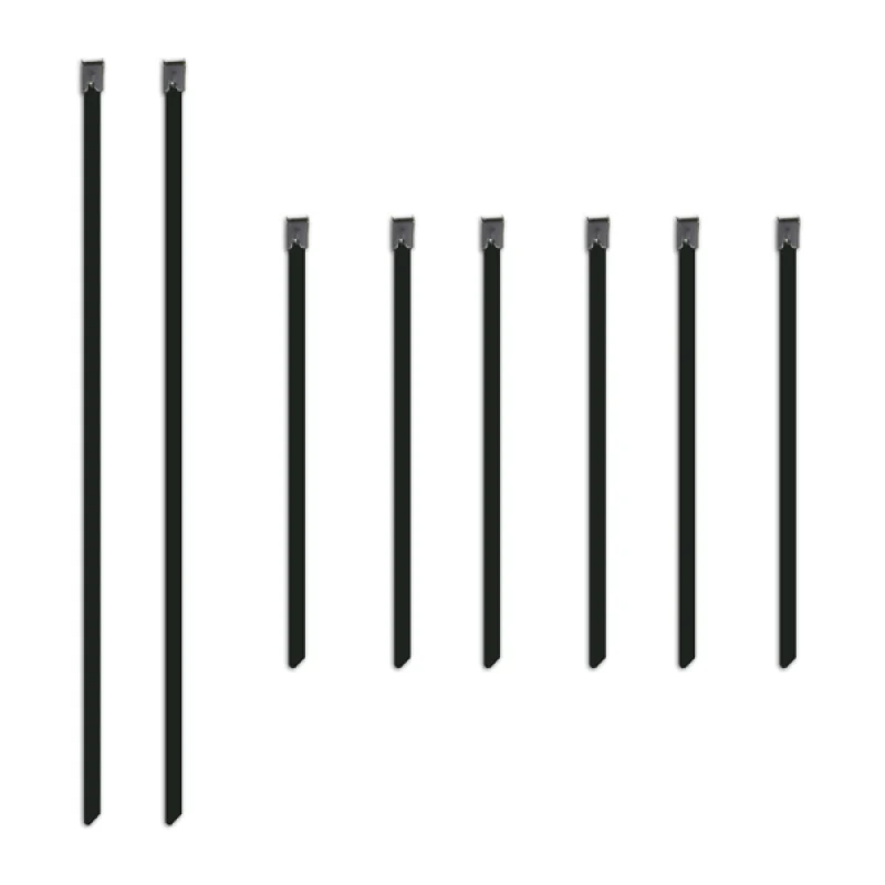 Mishimoto Set of Six 6in & Two 14in Stainless Steel Locking Ties - Image 2