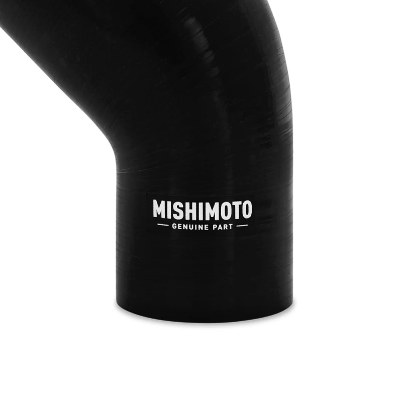 Mishimoto Silicone Reducer Coupler 45 Degree 3in to 3.25in - Black - Image 3