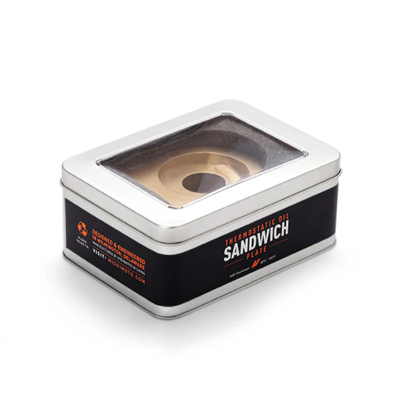 Mishimoto Silver M20 Oil Sandwich Plate - Image 7