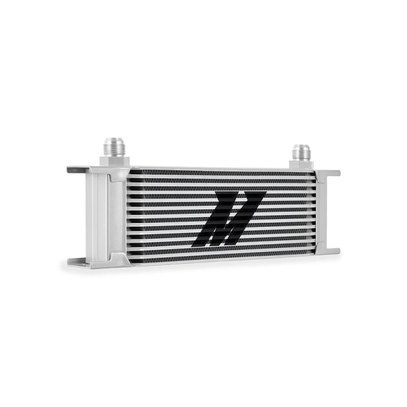 Mishimoto Universal 13-Row Oil Cooler Silver - Image 2
