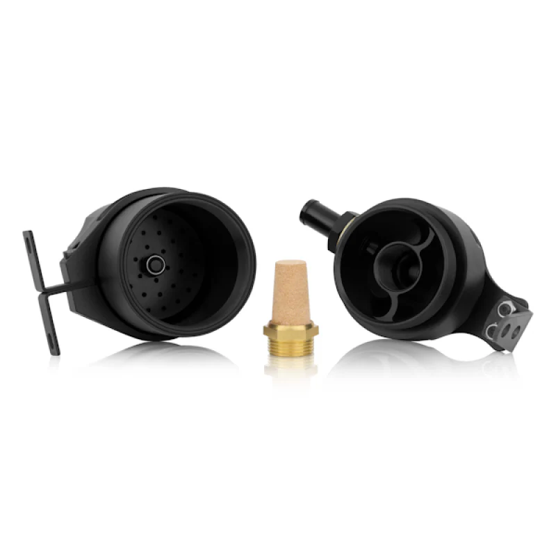 Mishimoto Universal Baffled Oil Catch Can - Black - Image 11