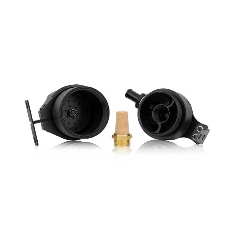 Mishimoto Universal Baffled Oil Catch Can - Black - Image 12
