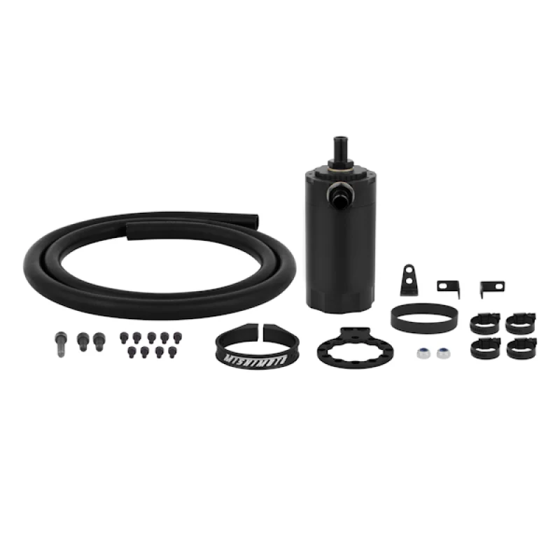 Mishimoto Universal Baffled Oil Catch Can - Black - Image 13