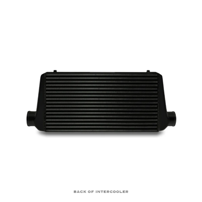 Mishimoto Universal Black R Line Intercooler Overall Size: 31x12x4 Core Size: 24x12x4 Inlet / Outlet - Image 6