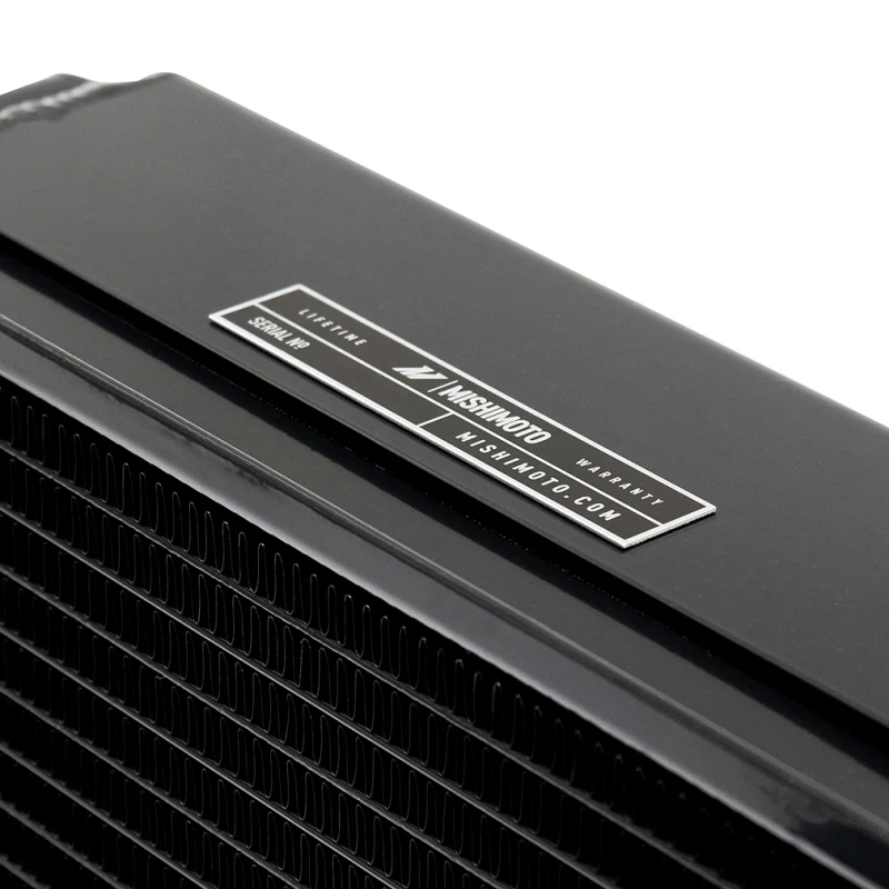 Mishimoto Universal Drag Race Performance Aluminum Radiator - Black - Image 9
