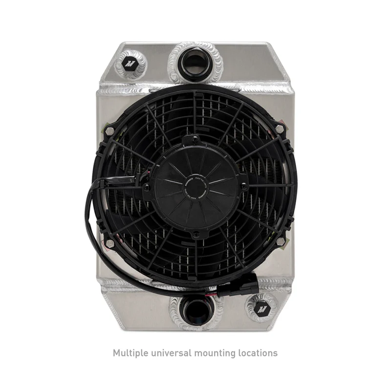 Mishimoto Universal Drag Race Performance Aluminum Radiator - Natural - Image 5