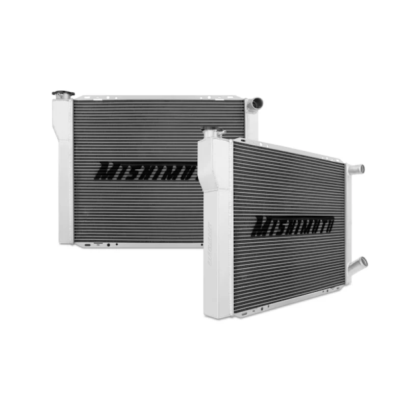 Mishimoto Universal Dual Pass Race Radiator 27x19x3 Inches Aluminum Radiator - Image 2