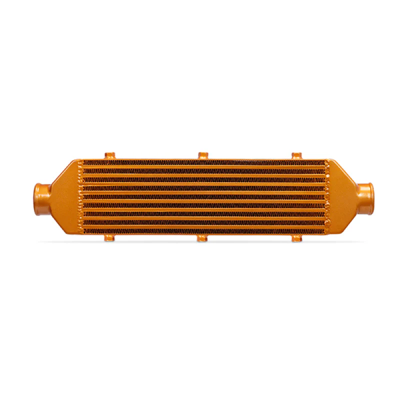 Mishimoto Universal Gold Z Line Intercooler  Overall Size: 28x8x3 Core Size: 21x6x2.5 Inlet / Outlet - Image 3