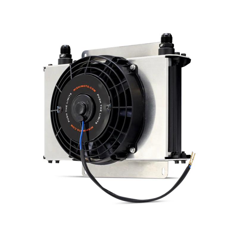Mishimoto Universal Oil Cooler Kit 25-Row Cooler and 1x 8in Fan - Image 3