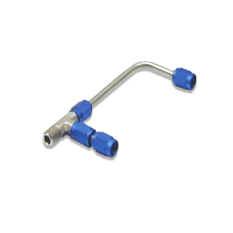 Nitrous Express 4150 Gemini SS Solenoid to Plate Connectors (New Style) - Black - Image 3
