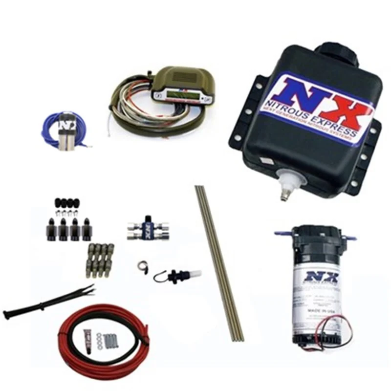 Nitrous Express Direct Port Water Injection 4 Cyl Stage 2 w/Hardlines - Image 3