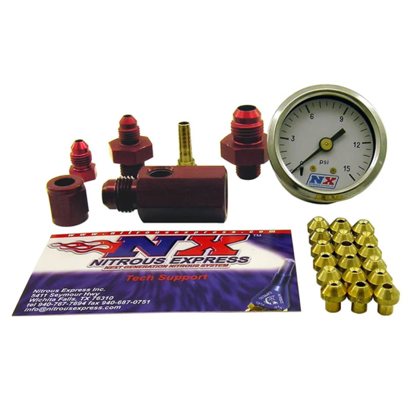 Nitrous Express Master Flo-Check (Checks Flowing Fuel Pressures Gauge Incl) - Image 2