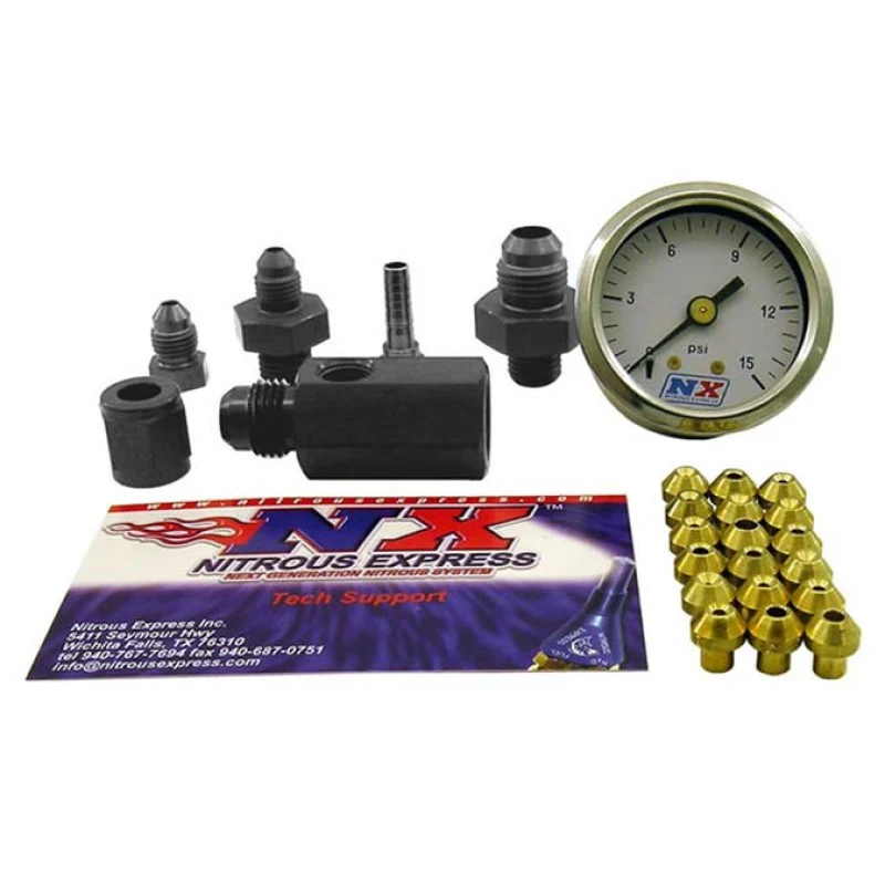 Nitrous Express Master Flo-Check (Checks Flowing Fuel Pressures Gauge Incl) - Image 3