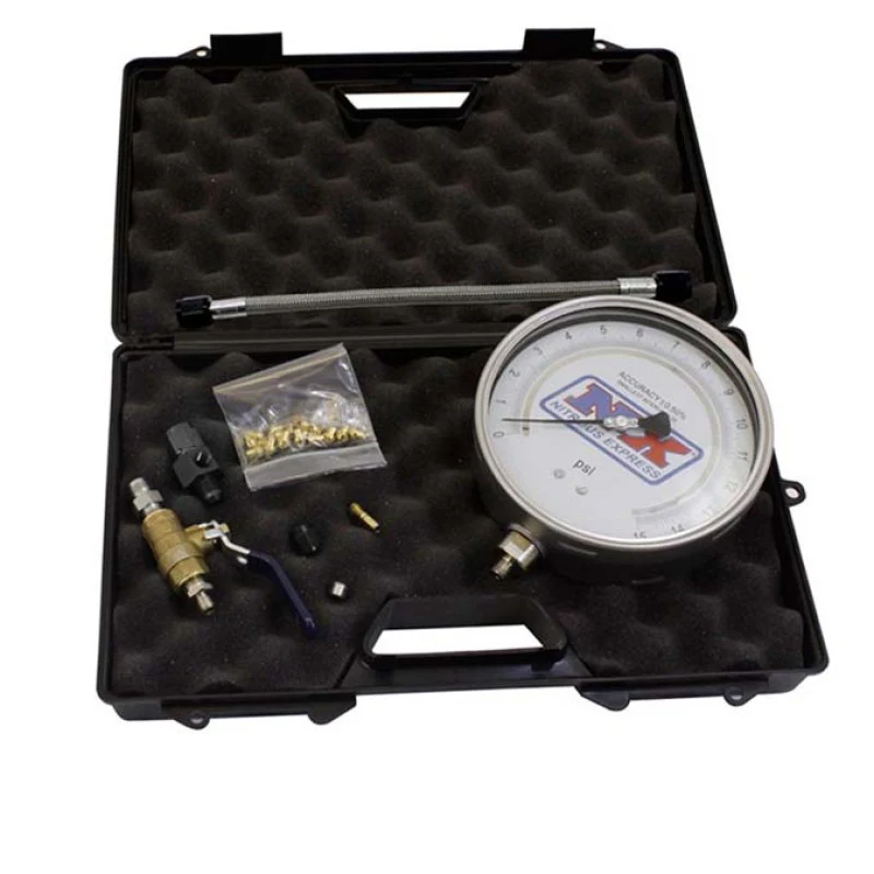 Nitrous Express Master Flo-Check Pro (6 Certified Gauge & Molded Case) - Image 3