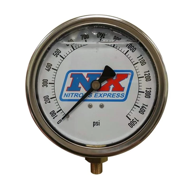 Nitrous Express Nitrous Pressure Gauge 4in-High Accuracy - Image 3