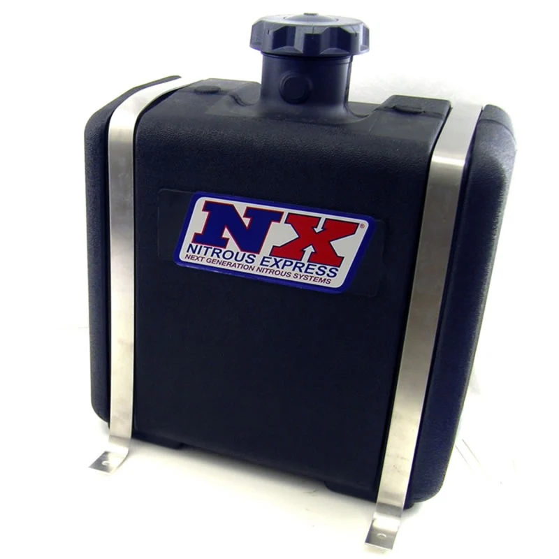 Nitrous Express Water Injection 7 Gallon Reservoir (w/Bracket Solenoid & Hose) (15L x 17H x 9W) - Image 2