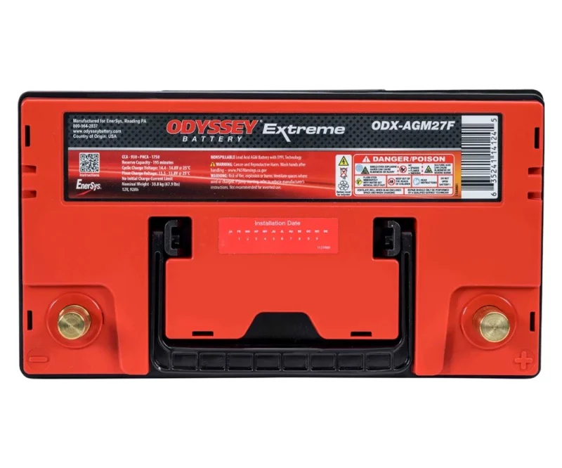 Odyssey Battery Heavy Duty & Commercial Extreme AGM Battery (NSB-AGM27F) - Image 3
