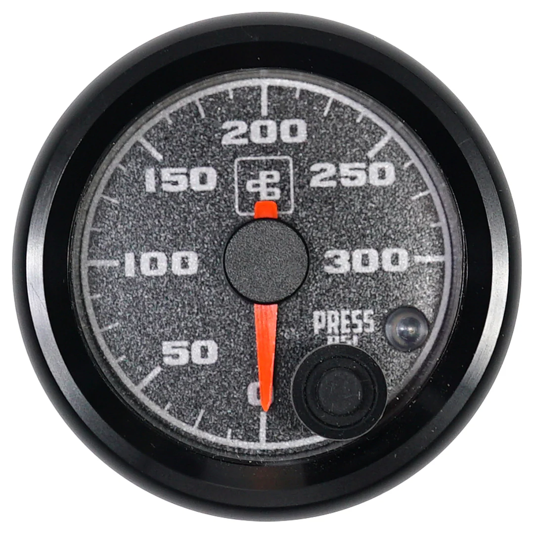 Power Driven Black 300 psi Universal Pressure Gauge