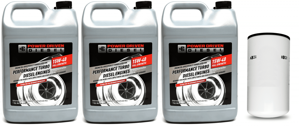 Power Driven Engine Oil Change Package for PowerStroke, Cummins, or Duramax - Image 3