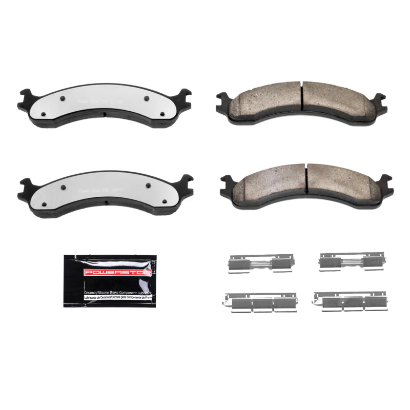 Power Stop 00-02 Dodge Ram 2500 Front Z36 Truck & Tow Brake Pads w/Hardware - Image 2