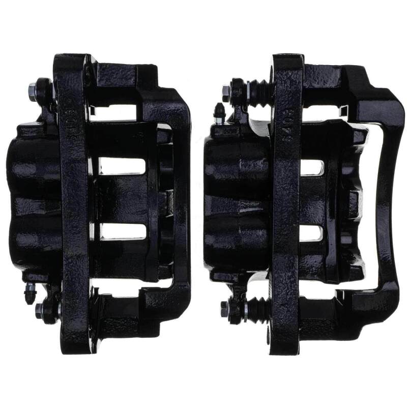 Power Stop 00-05 Ford Excursion Front Black Caliper - Pair w/Bracket - Image 8