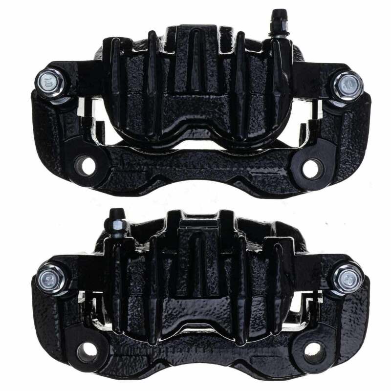 Power Stop 00-05 Ford Excursion Rear Black Caliper - Pair w/Bracket - Image 6
