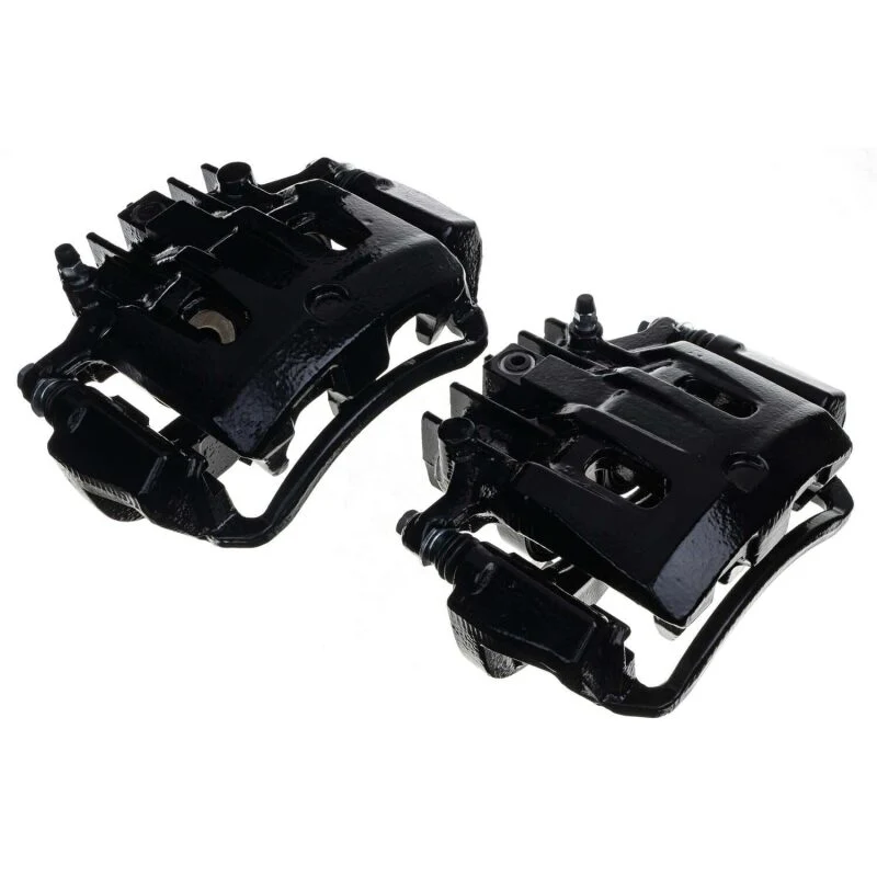 Power Stop 00-05 Ford Excursion Rear Black Caliper - Pair w/Bracket - Image 8