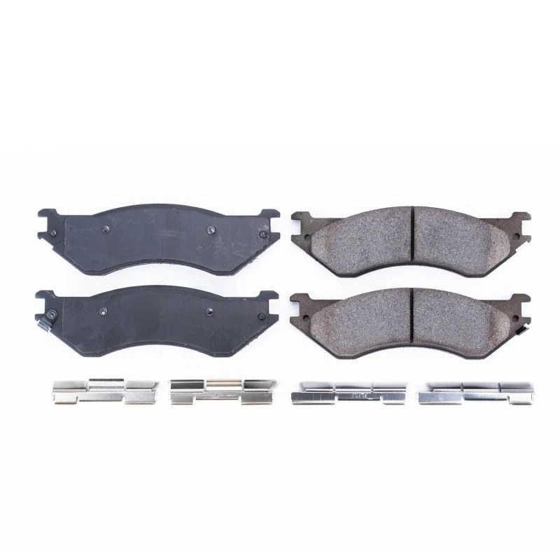 Power Stop 01-08 Dodge Ram 2500 Rear Z17 Evolution Ceramic Brake Pads w/Hardware - Image 2