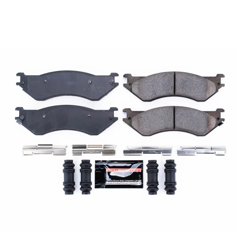 Power Stop 01-08 Dodge Ram 2500 Rear Z23 Evolution Sport Brake Pads w/Hardware - Image 2