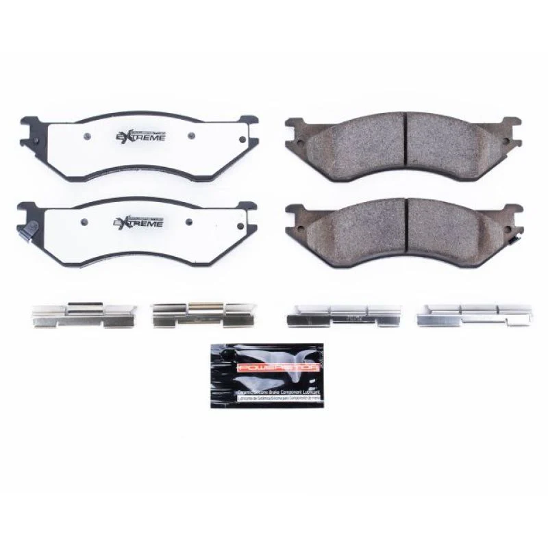 Power Stop 01-08 Dodge Ram 2500 Rear Z36 Truck & Tow Brake Pads w/Hardware - Image 2