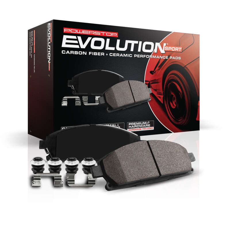 Power Stop 05-07 Ford F-250 Super Duty Rear Z23 Evolution Sport Brake Pads w/Hardware - Image 6