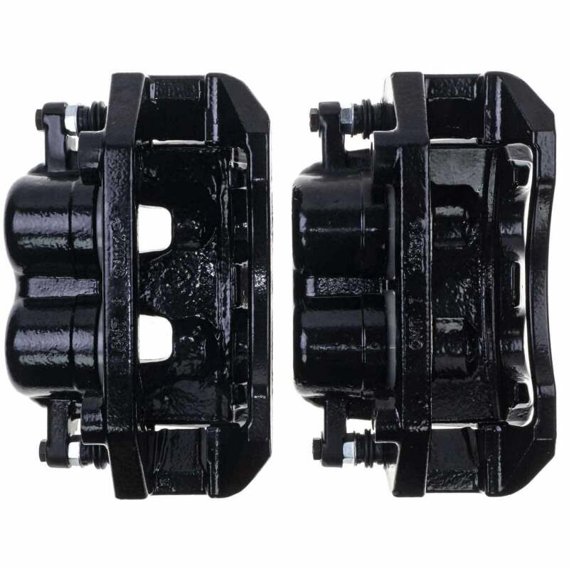 Power Stop 05-08 Dodge Dakota Front Black Caliper - Pair w/Bracket - Image 6