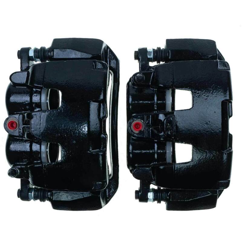 Power Stop 05-08 Dodge Dakota Front Black Caliper - Pair w/Bracket - Image 7
